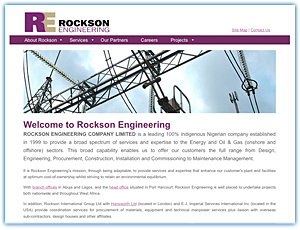Rockson Engineering website
